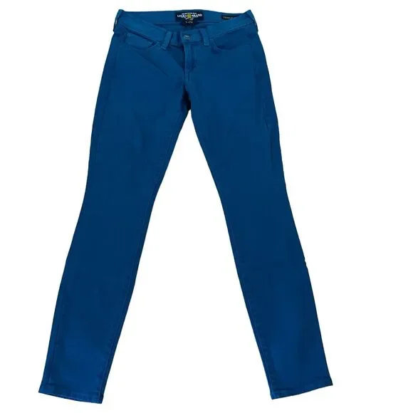 Lucky Brand Women’s Charlie Skinny Ankle Jeans Green Size 2/26 - Picture 9 of 9